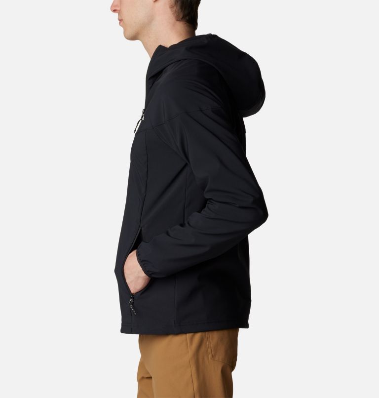 Chaqueta de senderismo softshell Heather Canyon II para hombre, Color: Black, image 3