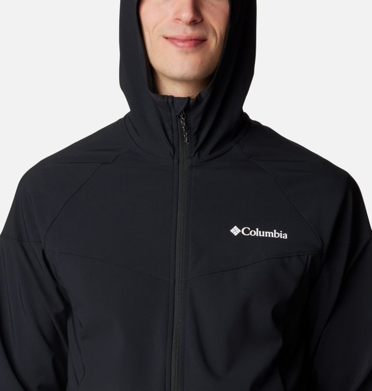 Chaqueta de senderismo softshell Heather Canyon II para hombre, Color: Black, image 4