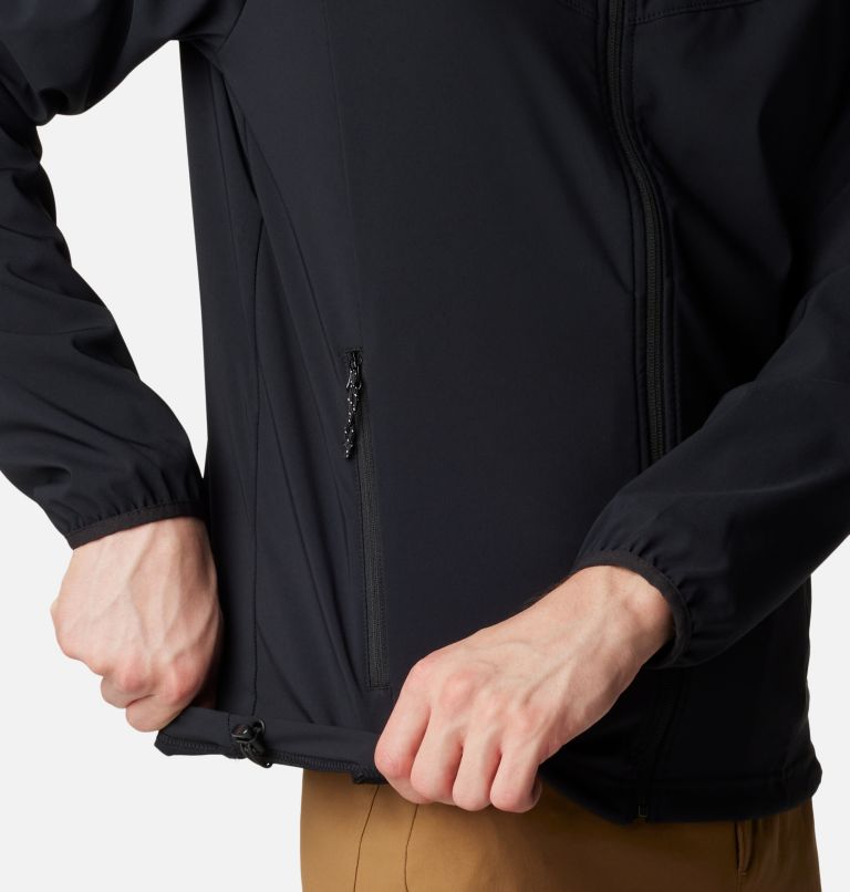 Chaqueta de senderismo softshell Heather Canyon II para hombre, Color: Black, image 6
