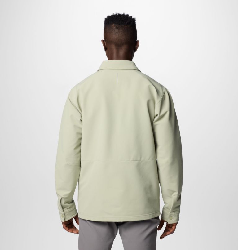 Men's Black Mesa Shirt Jacket, Color: Safari, image 2