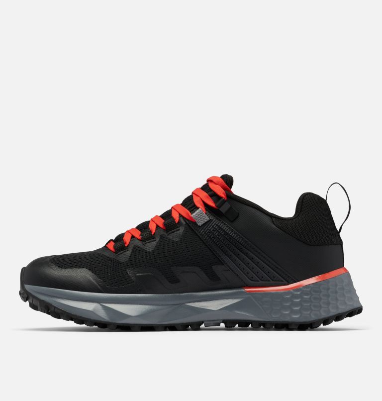 Men's Facet 75 II Outdry Hiking Shoe, Color: Black, Fiery Red, image 5