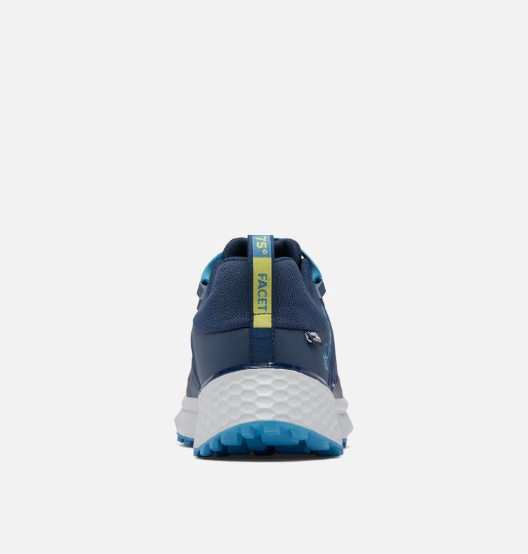 Men's Facet 75 II Outdry Hiking Shoe, Color: Collegiate Navy, Mineral Blue, image 2