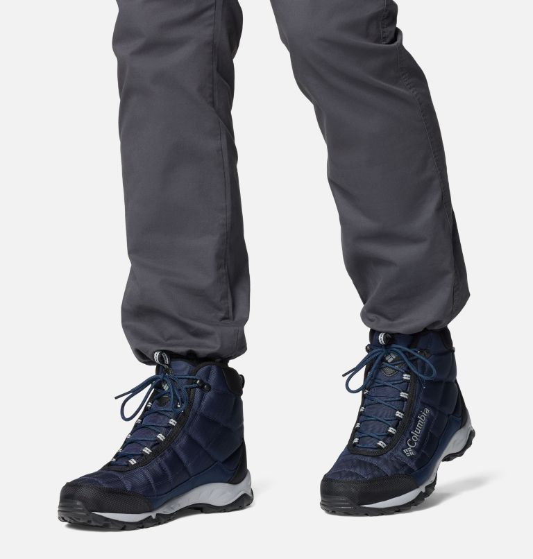 Men's Firecamp Boot, Color: Collegiate Navy, Columbia Grey, image 10