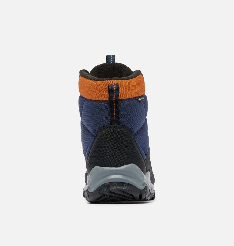 Men's Firecamp Boot - Wide, Color: Collegiate Navy, Bright Copper, image 2