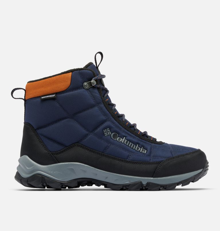 Men's Firecamp Boot - Wide, Color: Collegiate Navy, Bright Copper, image 1
