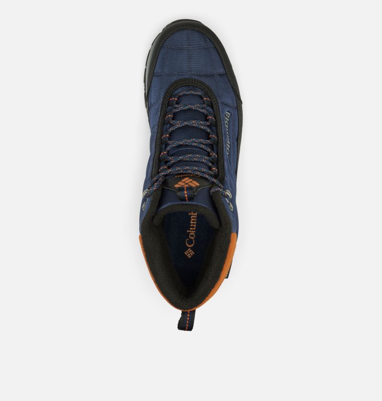 Men's Firecamp Boot - Wide, Color: Collegiate Navy, Bright Copper, image 4