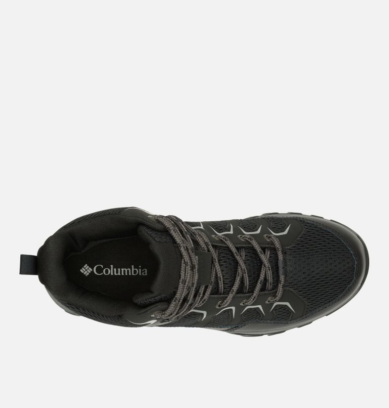 Chaussure mi-montante imperméable Granite Trail pour hommes, Color: Black, Ti Grey Steel, image 3