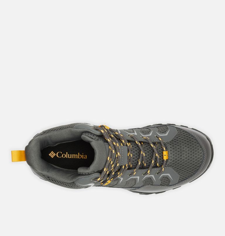 Men's Granite Trail Mid Waterproof Shoe - Wide, Color: Dark Grey, Raw Honey, image 3