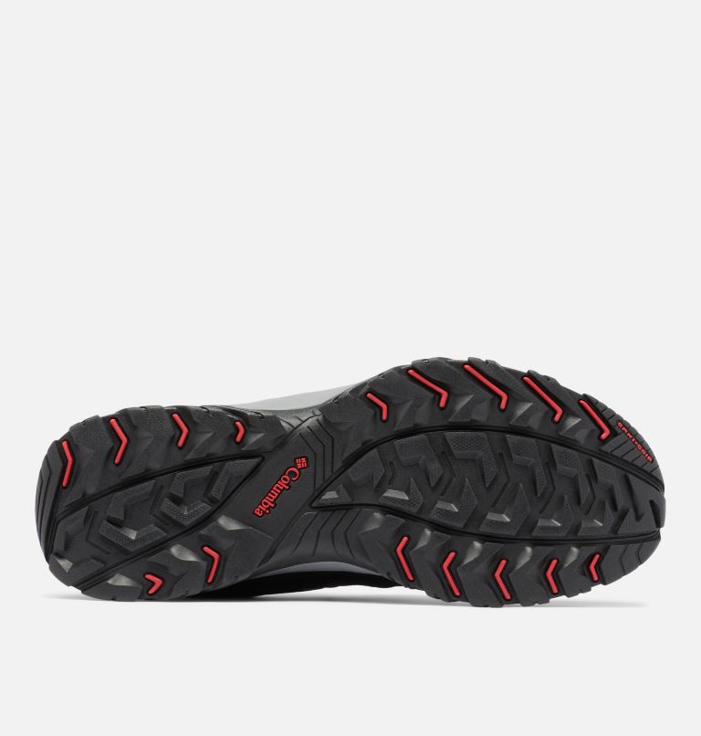 Men's Granite Trail Waterproof Shoe, Color: Shark, Mountain Red, image 5