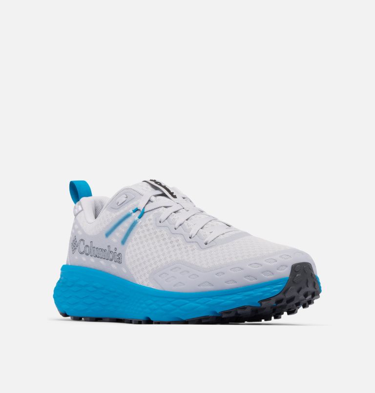 Men's Konos TRS OutDry Shoe, Color: Cumulus Grey, Blue Echo, image 2