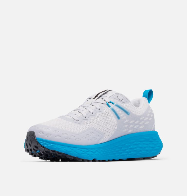Men's Konos TRS OutDry Shoe, Color: Cumulus Grey, Blue Echo, image 6
