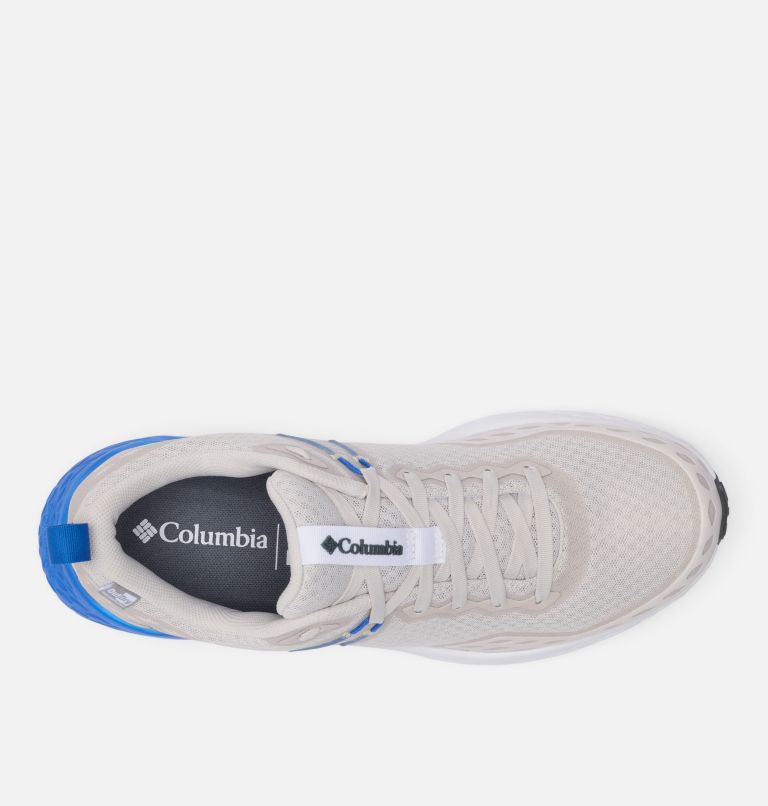 Men's Konos TRS OutDry Shoe, Color: Silver Grey, Vivid Blue, image 4