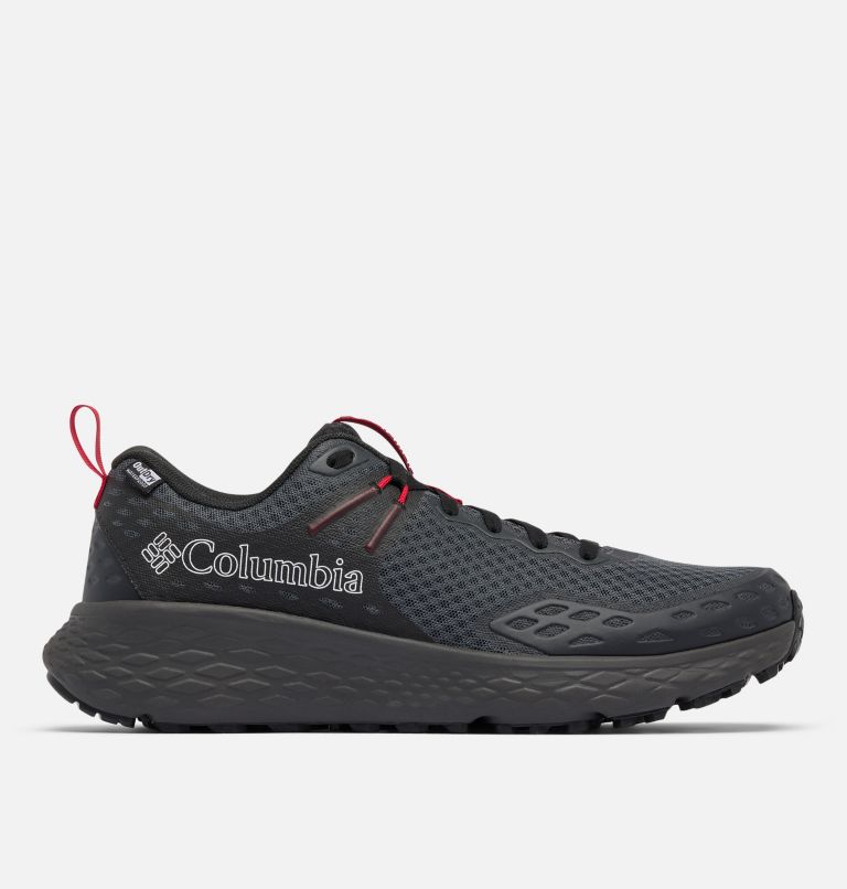 Men's Konos TRS OutDry Shoe, Color: Dark Grey, Mountain Red, image 1