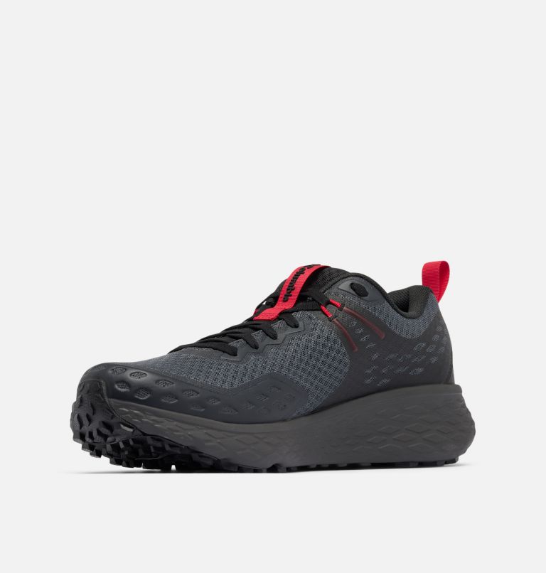 Men's Konos TRS OutDry Shoe, Color: Dark Grey, Mountain Red, image 7