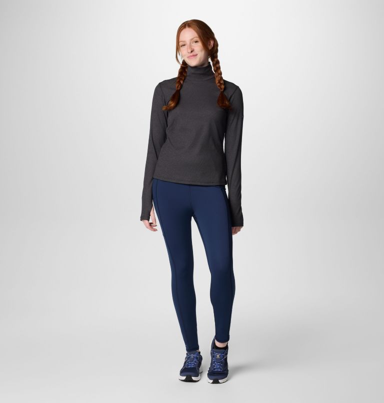 Women's Boundless Days Knit Turtleneck Long Sleeve Shirt, Color: Black, image 3