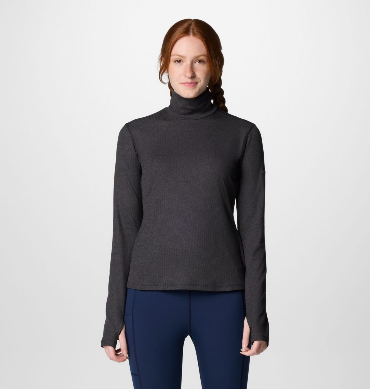 Women's Boundless Days™ Knit Turtleneck Long Sleeve Shirt 1