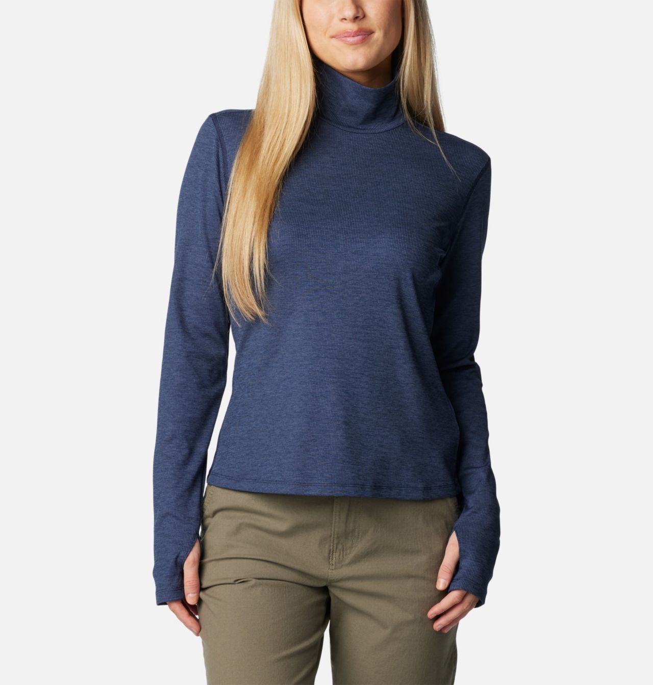 Women's Boundless Days™ Knit Turtleneck Long Sleeve Shirt 1