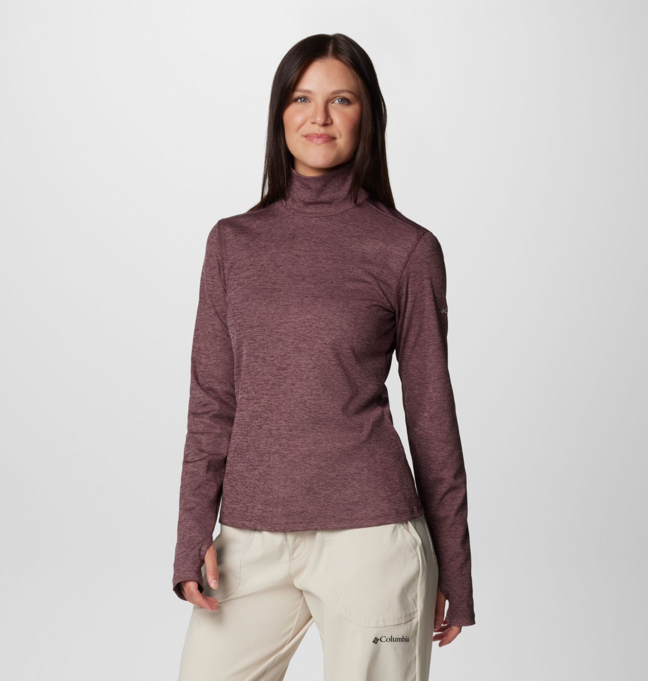 Women's Boundless Days™ Knit Turtleneck Long Sleeve Shirt 4