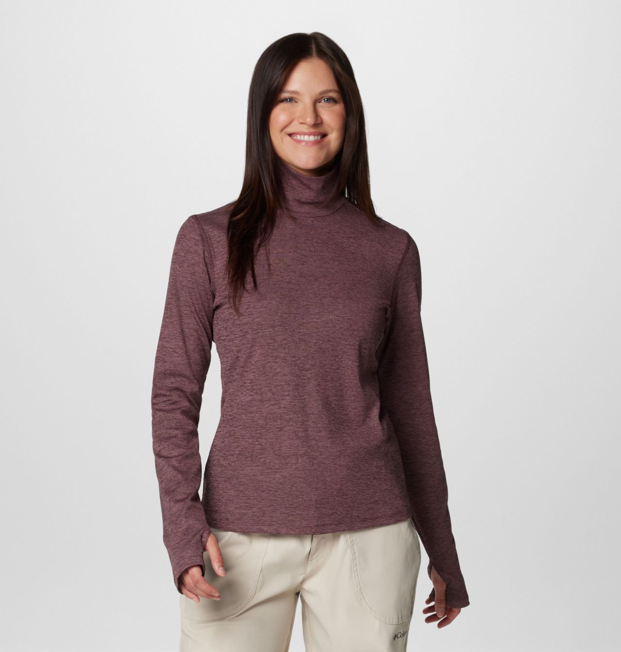 Women's Boundless Days™ Knit Turtleneck Long Sleeve Shirt 1