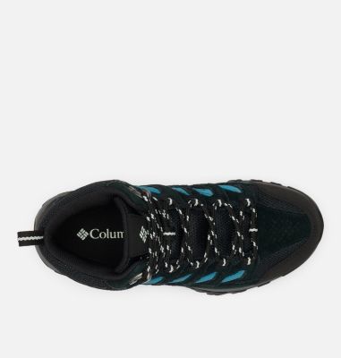 Women's Crestwood II Mid Waterproof Walking Shoe, Color: Black, Skylight, image 4