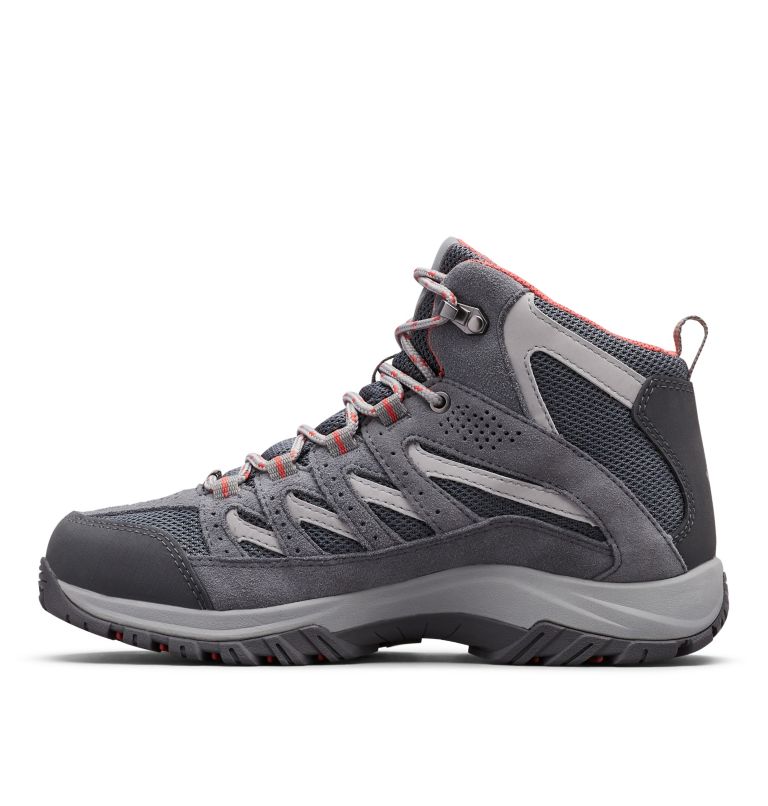 Women's Crestwood II Mid Waterproof Walking Shoe, Color: Graphite, Daredevil, image 5