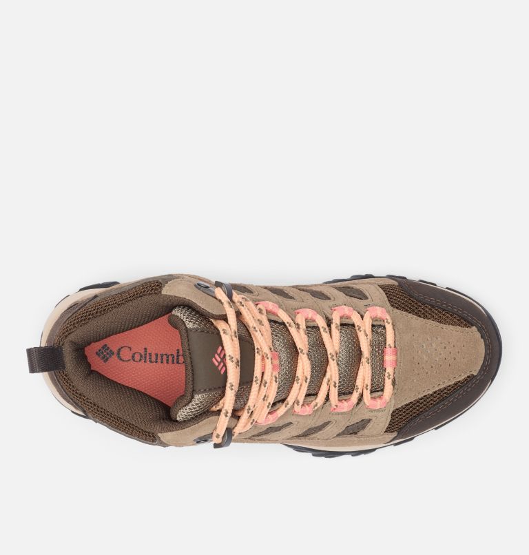 Women's Crestwood II Mid Waterproof Hiking Shoe, Color: Cordovan, Mud, image 3