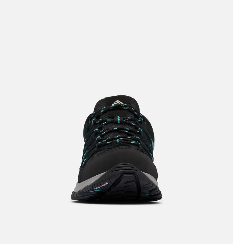 Women's Crestwood II Waterproof Hiking Shoe, Color: Black, Teal, image 7