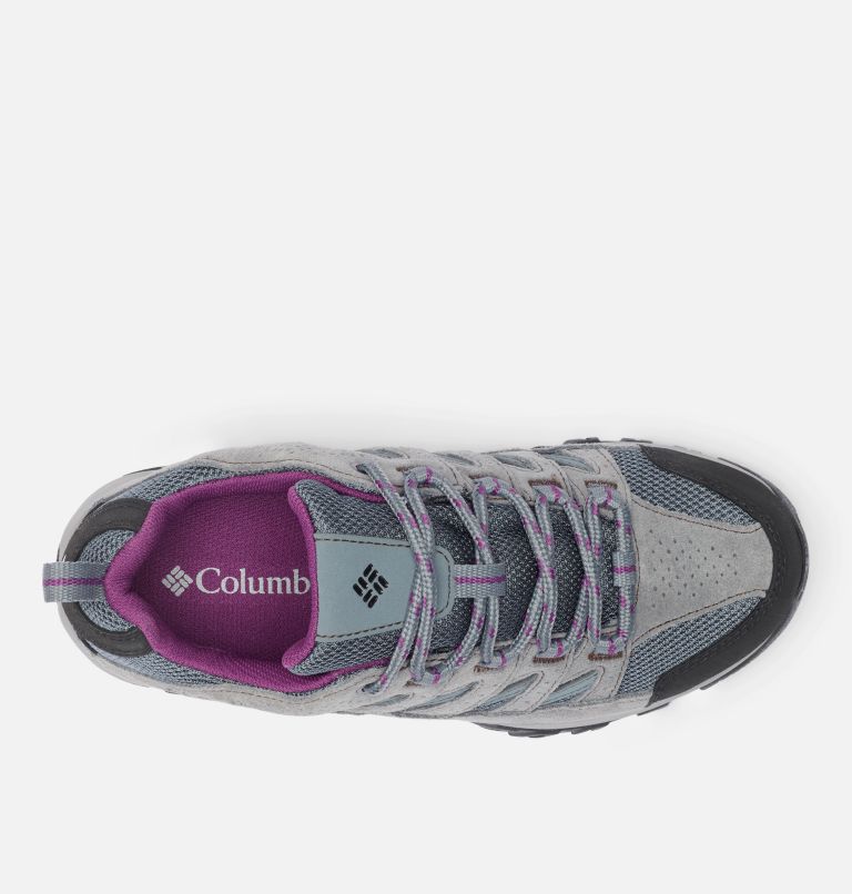 Zapatillas de senderismo impermeables Crestwood II para mujer, Color: Graphite, Wild Iris, image 3