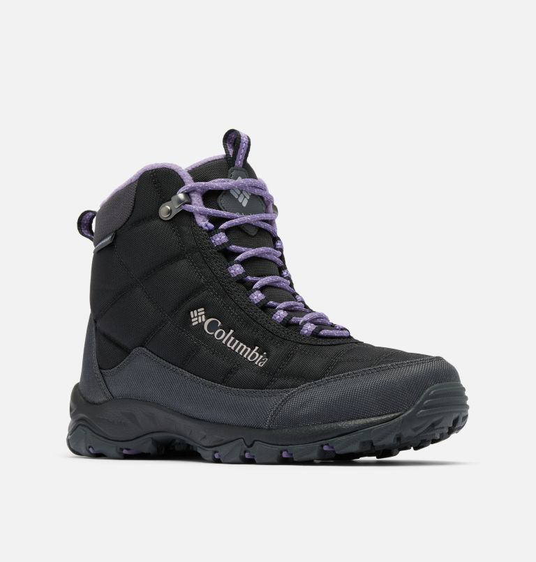 Women's Firecamp Boot - Wide, Color: Black, Plum Purple, image 2