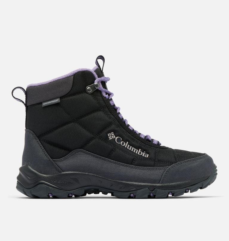 Women's Firecamp Boot - Wide, Color: Black, Plum Purple, image 1