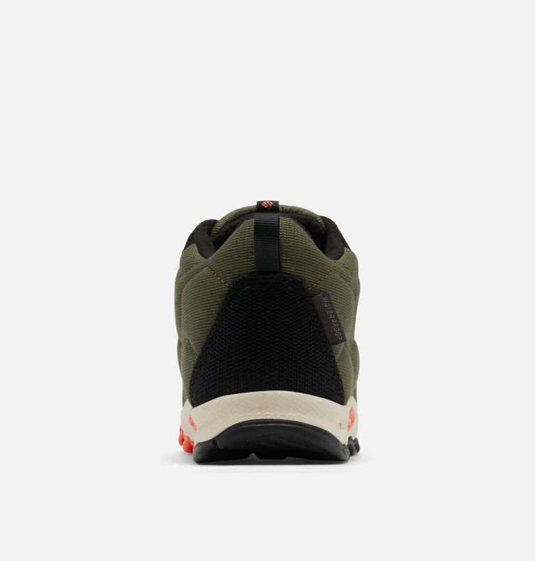 Youth Firecamp III Mid Waterproof Walking Shoe, Color: Nori, Red Quartz, image 8