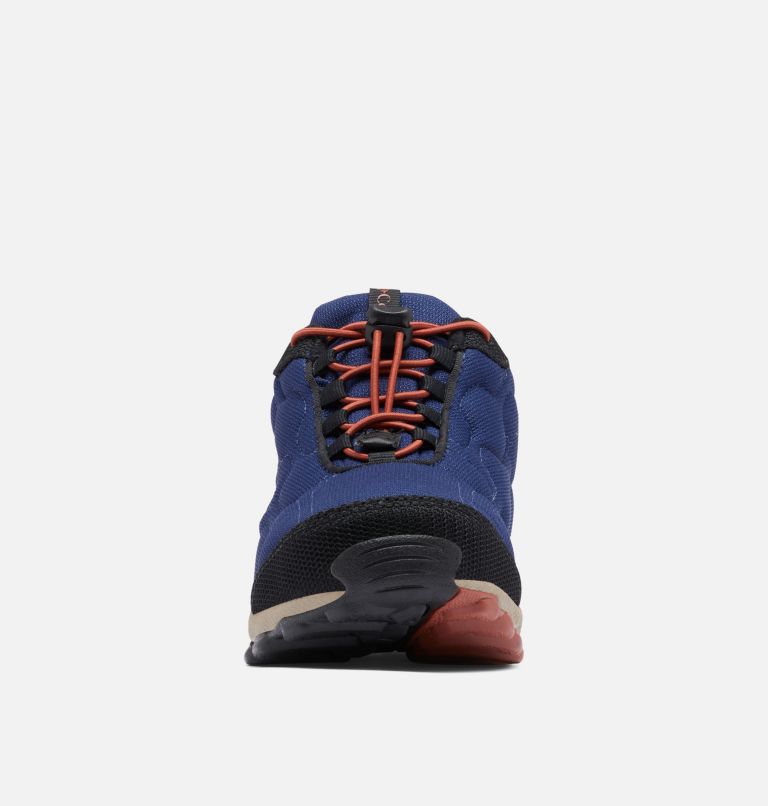 Kids' Firecamp Mid II Waterproof Shoes, Color: Blue Shadow, Rusty, image 7