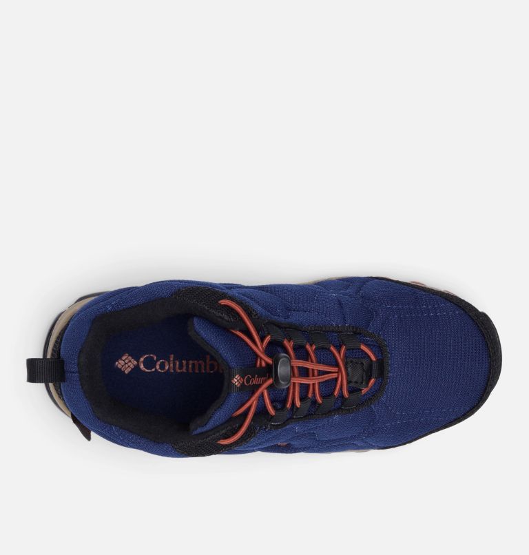 Kids' Firecamp Mid II Waterproof Shoes, Color: Blue Shadow, Rusty, image 3