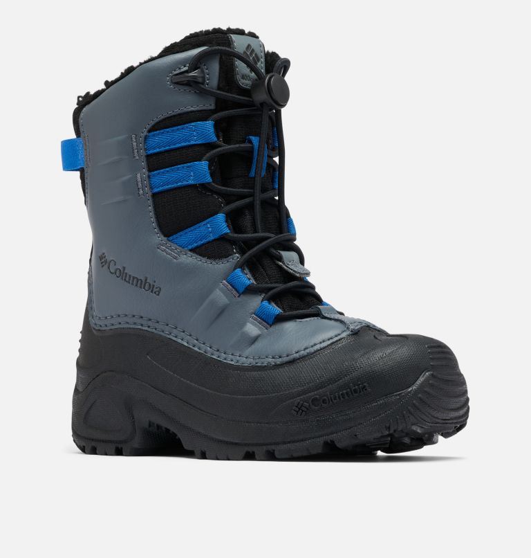 Big Kids' Bugaboot Celsius Boot, Color: Shark, Bright Indigo, image 3