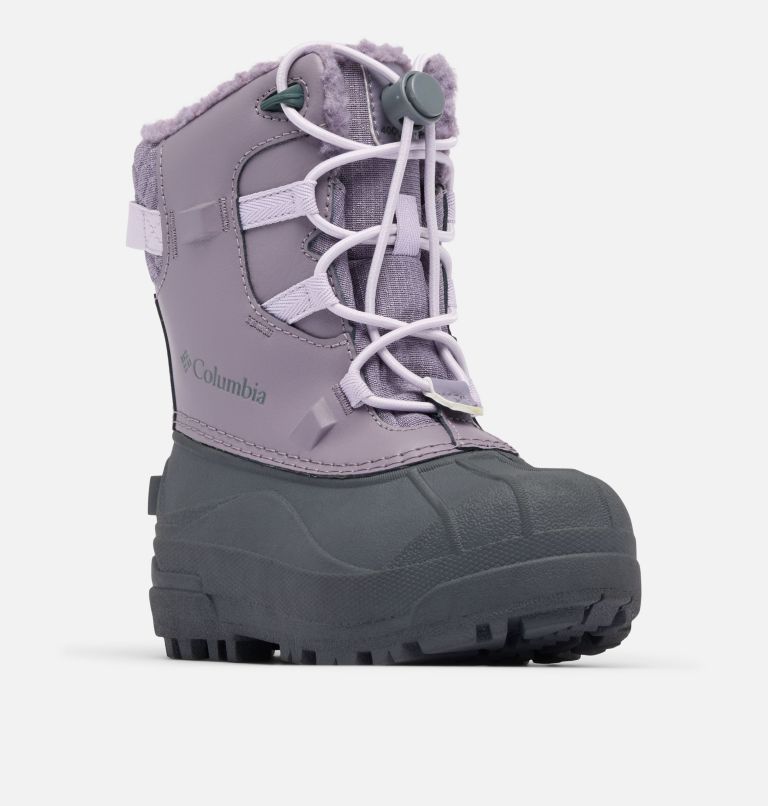 Little Kids' Bugaboot Celsius Boot, Color: Granite Purple, Lavender Pearl, image 3