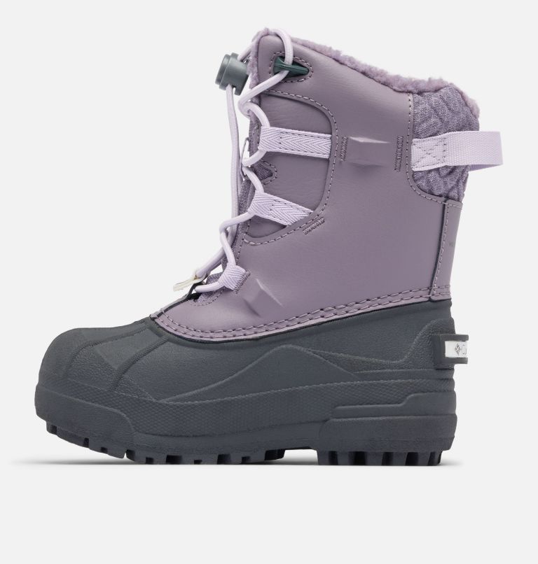 Little Kids' Bugaboot Celsius Boot, Color: Granite Purple, Lavender Pearl, image 6