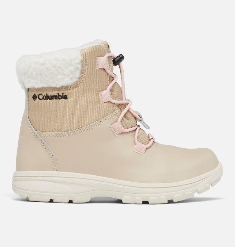 Big Kids' Moritza Boot, Color: Ancient Fossil, Dusty Pink, image 1