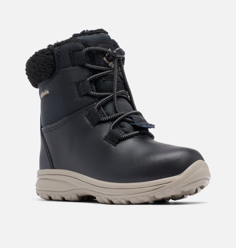 Little Kids' Moritza Boot, Color: Black, Kettle, image 3