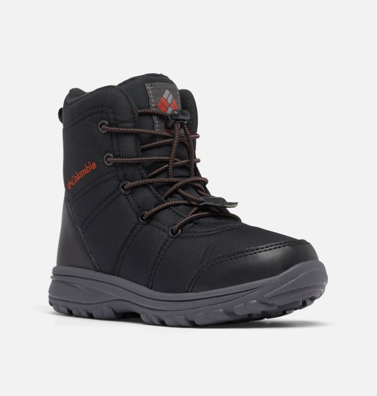 Big Kids' Fairbanks Omni-Heat Boot, Color: Black, Warp Red, image 3