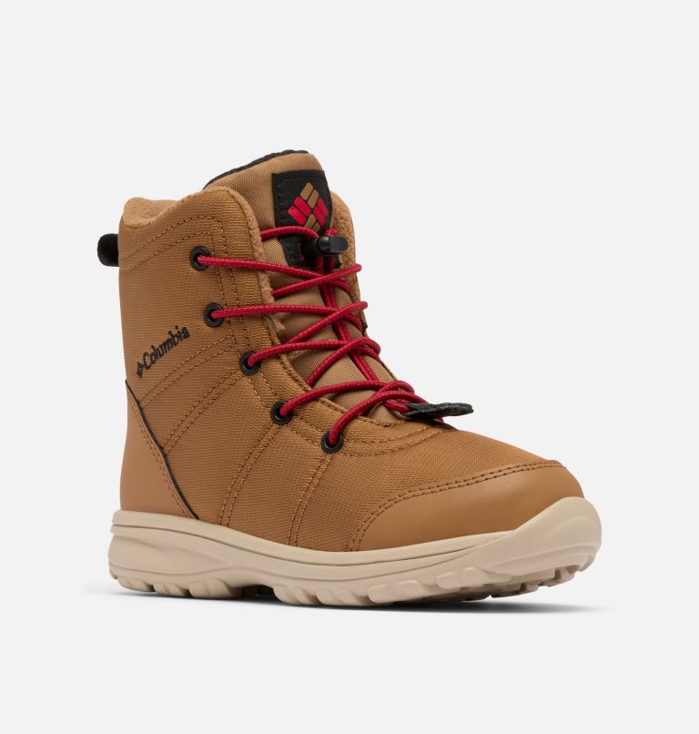 Big Kids' Fairbanks Omni-Heat Boot, Color: Elk, Mountain Red, image 3