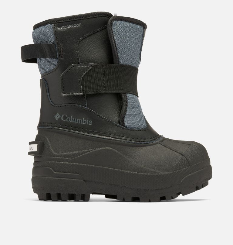 Little Kids' Bugaboot Celsius Strap Boot, Color: Black, Graphite, image 1