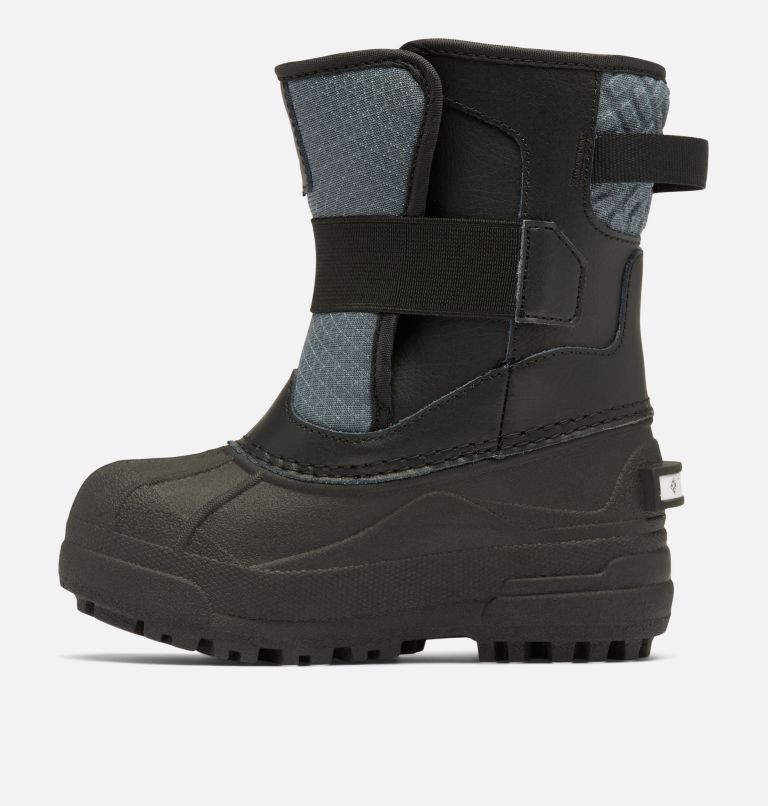 Little Kids' Bugaboot Celsius Strap Boot, Color: Black, Graphite, image 6