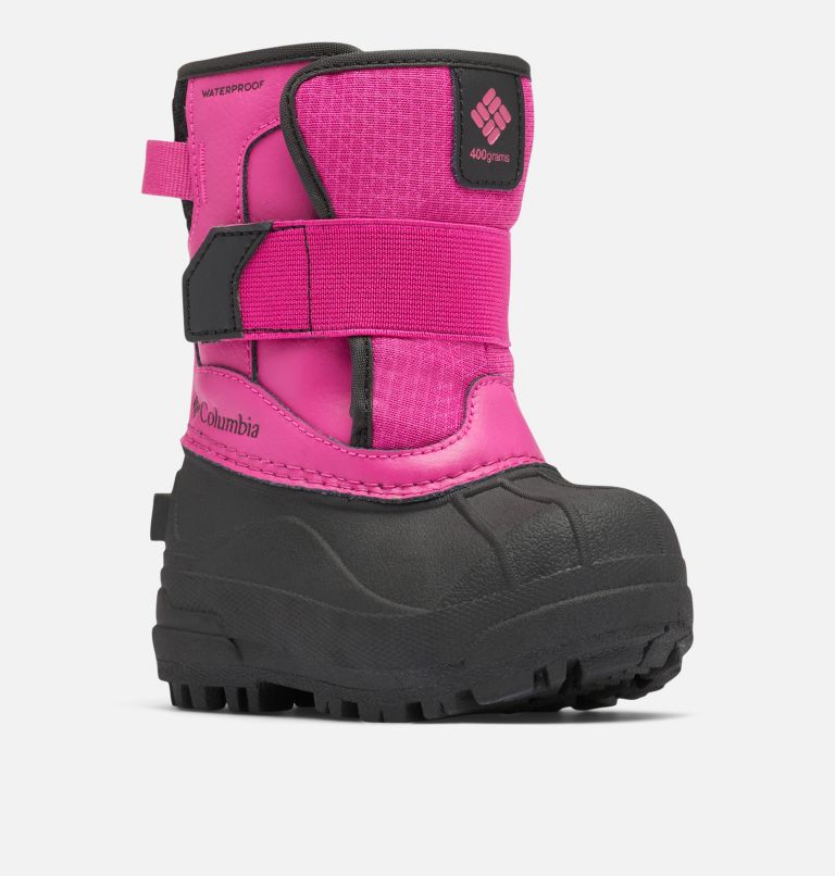 Toddler Bugaboot Celsius Strap Boot, Color: Wild Fuchsia, Black, image 2