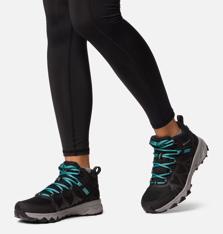 Peakfreak II Mid Outdry Wanderschuhe für Frauen, Color: Black, Teal, image 10