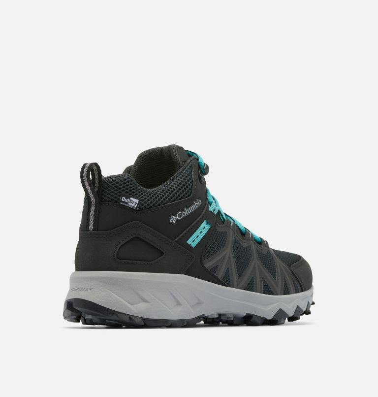 Peakfreak II Mid Outdry Wanderschuhe für Frauen, Color: Black, Teal, image 9