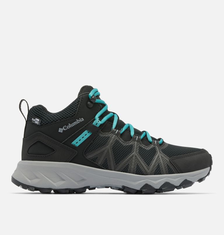 Peakfreak II Mid Outdry Wanderschuhe für Frauen, Color: Black, Teal, image 1
