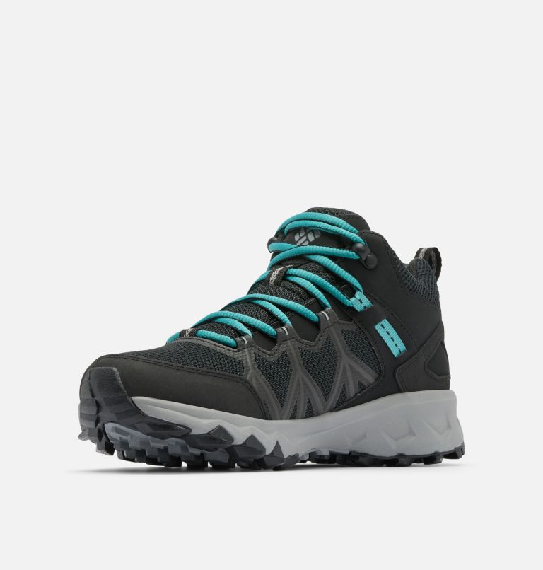 Peakfreak II Mid Outdry Wanderschuhe für Frauen, Color: Black, Teal, image 6