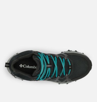 Women's Peakfreak II Mid Outdry Hiking Shoe, Color: Black, Teal, image 12