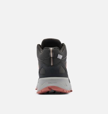 Chaussure de Randonnée Mid Peakfreak II Outdry Femme, Color: Dark Grey, Dark Coral, image 3