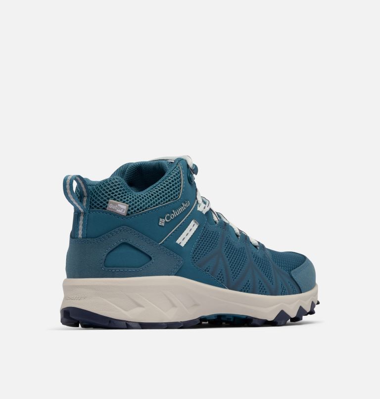 Women's Peakfreak II Mid Outdry Hiking Shoe, Color: Blue Heron, Skylight, image 9